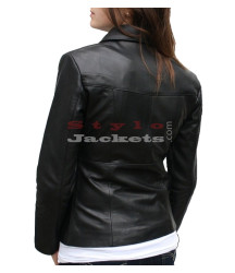 Vintage Style Black Women Leather Jackets