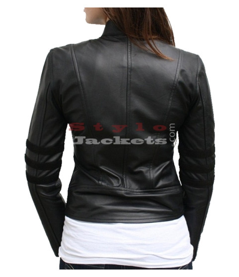Dark Angel Black Women Leather Jacket