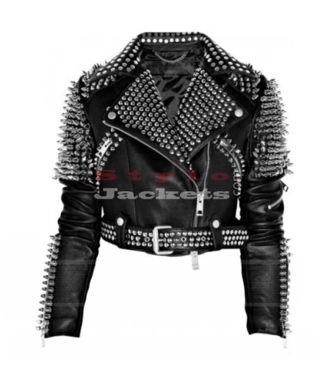 Britney Spears Till the World Ends Black Leather Jacket